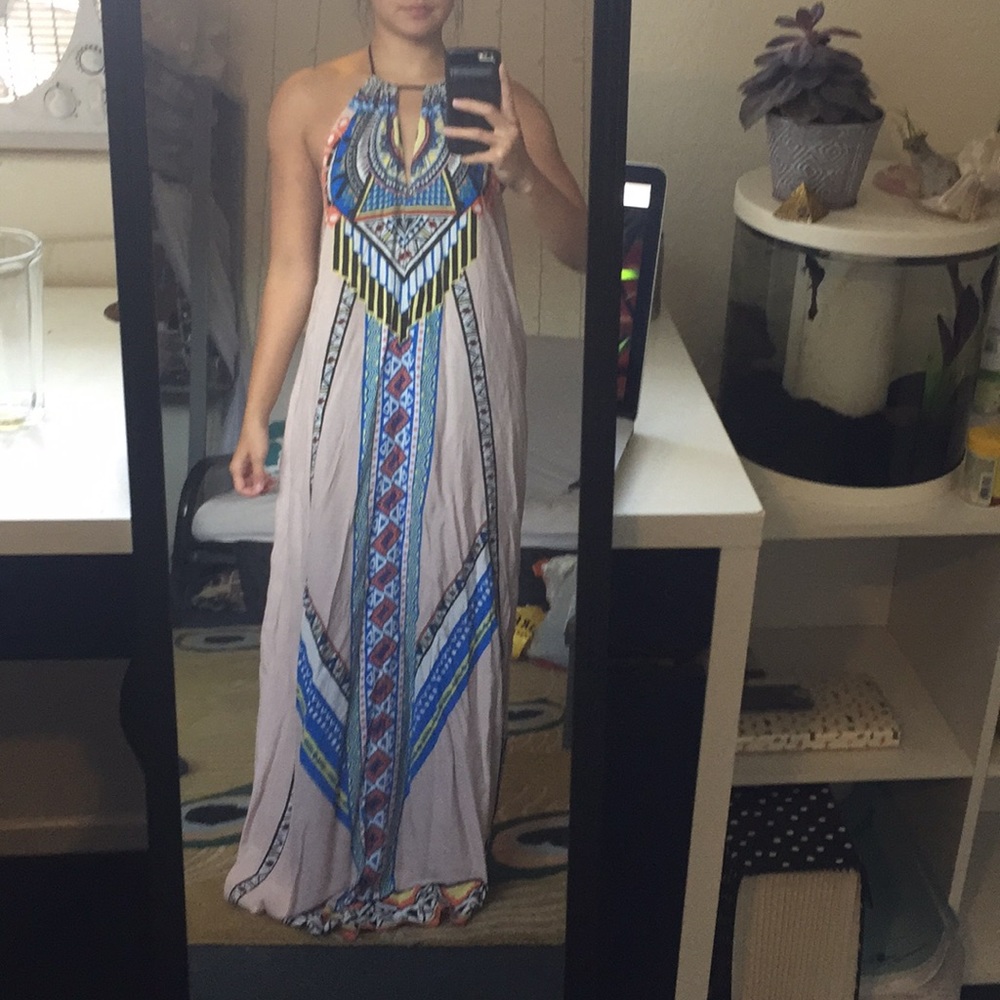 Flying tomato Maxi Dress